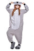 NEWCOSPLAY Unisex Adult Koala Cosplay Pajamas- Plush One Piece Costume